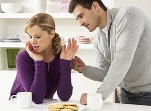 Couple Having Argument At Home