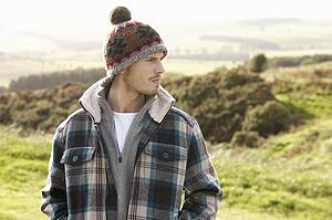 Young man in the country