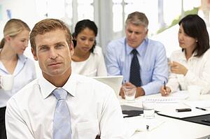 Recruitment office meeting