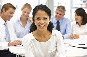Recruitment office meeting