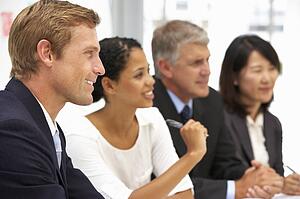 Business people in office
