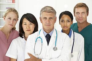Portrait of medical professionals