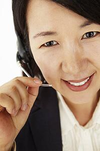Portrait of business woman in suit