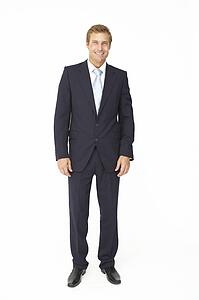 Portrait of business man in suit