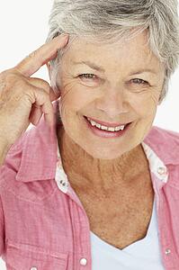 Portrait of senior woman