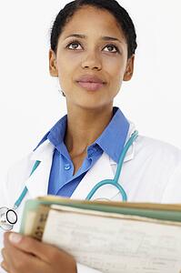 Portrait of medical professional