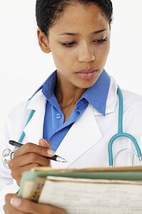 Portrait of medical professional