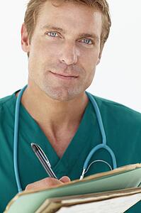 Portrait of medical professional