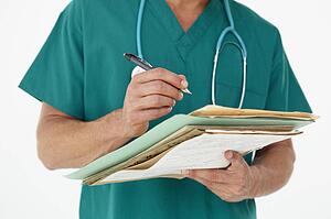 Portrait of medical professional