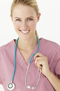 Portrait of medical professional