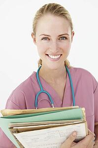 Portrait of medical professional