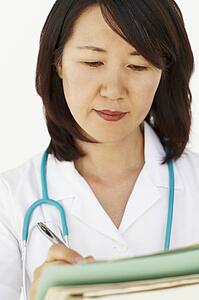 Portrait of medical professional
