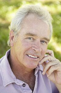 Portrait of senior man