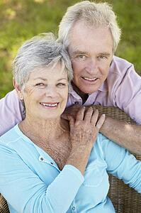 Portrait of senior couple