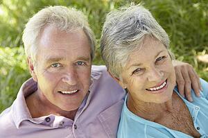 Portrait of senior couple