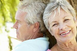 Portrait of senior couple