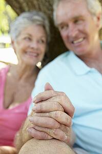 Portrait of senior couple