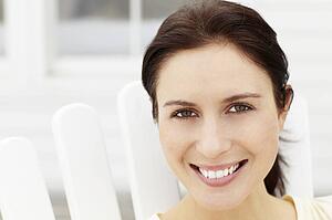 Portrait woman outdoors
