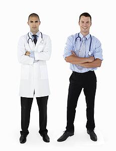 Portrait Of Medical Staff In Studio
