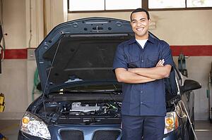 Mechanic at work