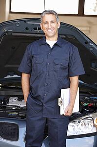 Mechanic at work
