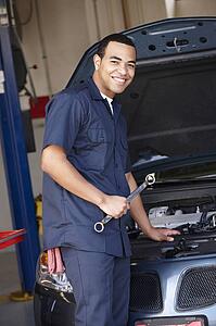 Mechanic at work
