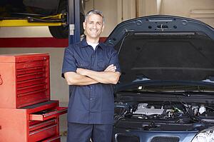 Mechanic at work