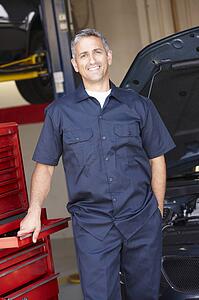 Mechanic at work