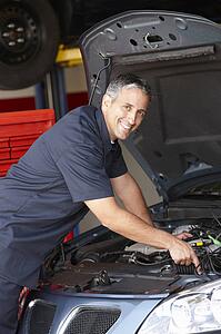 Mechanic at work