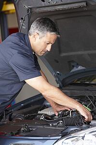 Mechanic at work
