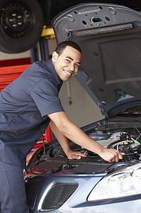 Mechanic at work
