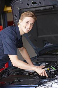 Mechanic at work
