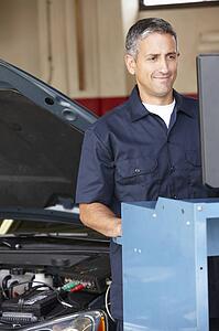 Mechanic at work