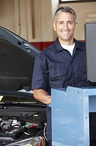 Mechanic at work