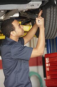 Mechanic at work