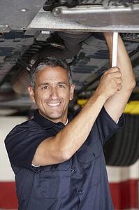 Mechanic at work