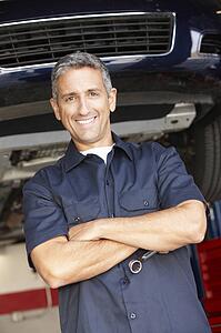 Mechanic at work