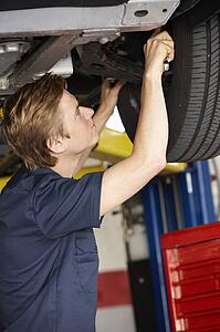 Mechanic at work