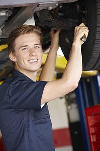 Mechanic at work