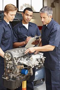 Mechanics at work