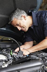 Mechanic at work