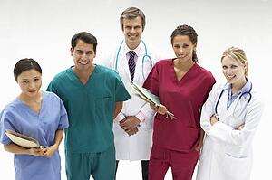 Group of medical professionals