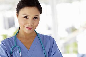 Young female doctor