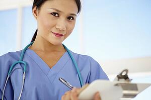 Young female doctor
