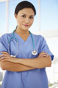 Young female doctor