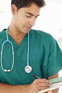 Young male doctor