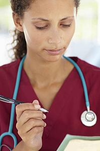 Young female doctor