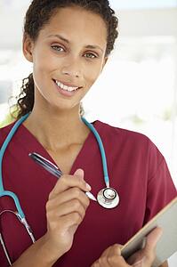 Young female doctor