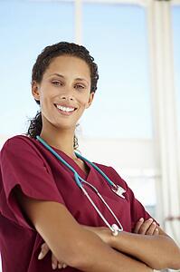 Young female doctor