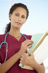 Young female doctor